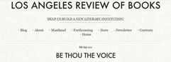 LA Review of Books